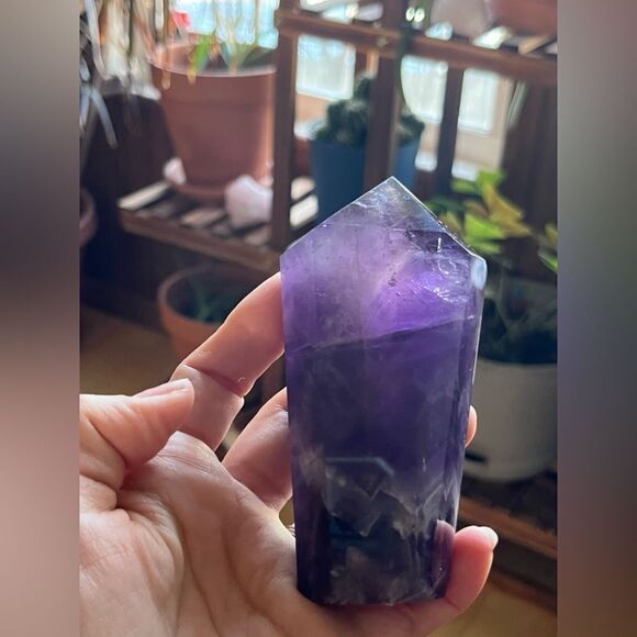 High quality dream, amethyst, tower wand phantom, 267G 4.5” - Picture 11 of 16